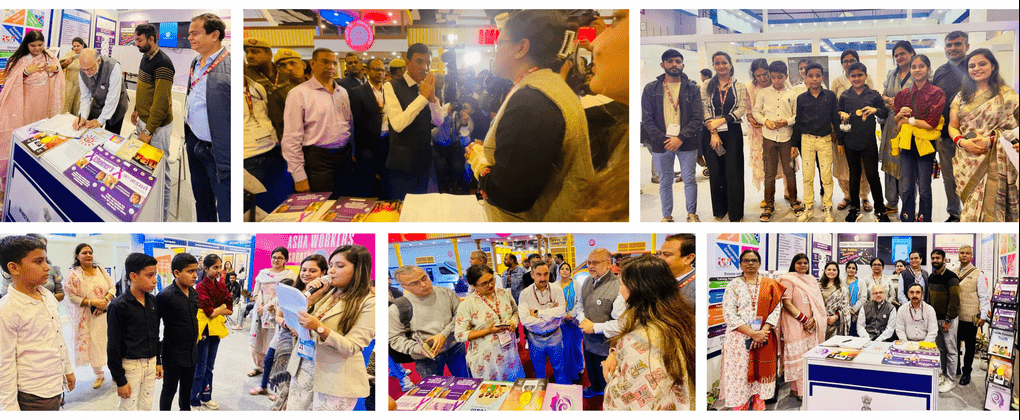 Central Health Education Bureau participated in India International Trade Fair.