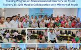 Modular training program on the Musculoskeletal Disorders for Ayurveda Master trainers 