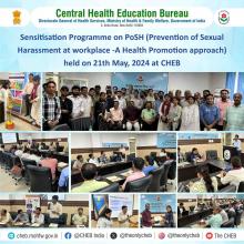 PoSH ( Prevention of Sexual Harassment) at workplace - A Health Promotion approach "
